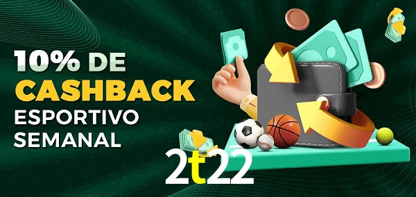 10% de bônus de cashback na 2t22